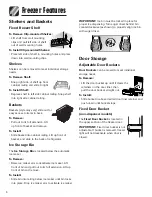 Preview for 10 page of Maytag MZD2669KE Series Refrigerator Use & Care Manual