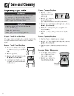 Preview for 22 page of Maytag MZD2669KE Series Refrigerator Use & Care Manual