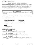 Предварительный просмотр 2 страницы Maytag NDE2335AY Series Service Manual