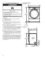 Предварительный просмотр 4 страницы Maytag NED7300WW Installation Instructions Manual