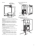 Предварительный просмотр 5 страницы Maytag NED7300WW Installation Instructions Manual