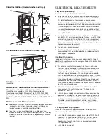 Предварительный просмотр 6 страницы Maytag NED7300WW Installation Instructions Manual