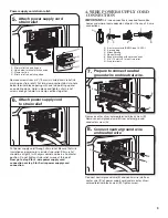 Предварительный просмотр 9 страницы Maytag NED7300WW Installation Instructions Manual