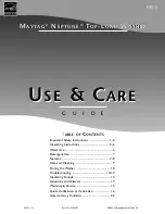 Maytag NEPTUNE 2206679 Use & Care Manual preview