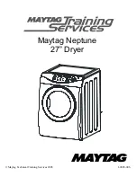 Maytag Neptune MAH9700 Technical Training Manual предпросмотр