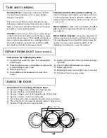 Предварительный просмотр 11 страницы Maytag Neptune MD-3 Use & Care Manual