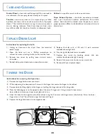 Preview for 21 page of Maytag NEPTUNE MD75 User Manual