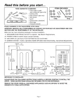 Preview for 2 page of Maytag Neptune MDE5500AYQ Installation Instructions Manual