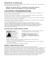 Предварительный просмотр 3 страницы Maytag Neptune MDE9700AYM Installation Instructions Manual