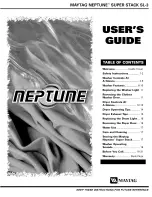 Maytag NEPTUNE ML2000 User Manual preview