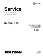 Maytag Neptune TL FAV6800A Service preview