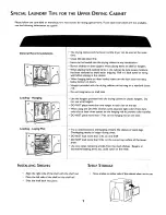 Предварительный просмотр 8 страницы Maytag Niptune MCE8000AZQ Use & Care Manual