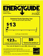 Maytag NTW4750YQ Energy Manual preview