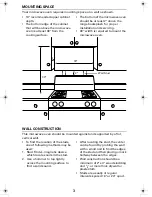 Предварительный просмотр 3 страницы Maytag OVER-THE-RANGE MICROWAVE OVEN Installation Instructions Manual