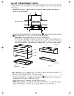 Предварительный просмотр 13 страницы Maytag OVER-THE-RANGE MICROWAVE OVEN Installation Instructions Manual