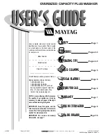 Maytag PAV5158AWW User Manual preview