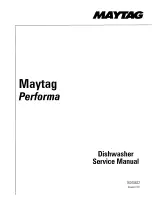 Предварительный просмотр 1 страницы Maytag PDB4600AW Series Service Manual