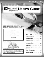 Maytag PER4310BCW User Manual preview