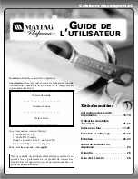 Preview for 13 page of Maytag PER4310BCW User Manual