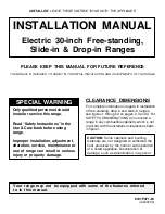 Maytag PER5715BAW Installation Manual preview