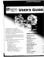 Preview for 1 page of Maytag Performa 111208-1 User Manual