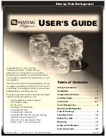 Maytag Performa 61004966 User Manual preview