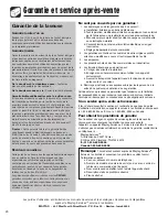 Preview for 24 page of Maytag Performa PAVT-2 Use & Care Manual