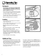 Preview for 4 page of Maytag Performa PAVT-5 Use And Care Manual