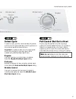 Preview for 9 page of Maytag Performa PAVT-5 Use And Care Manual