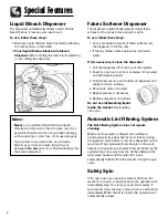 Preview for 10 page of Maytag Performa PAVT-5 Use And Care Manual