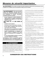 Предварительный просмотр 12 страницы Maytag Performa PY-1 User Manual