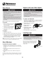 Preview for 21 page of Maytag Precision Touch 500 Series Use And Care Manual