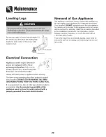 Preview for 21 page of Maytag Precision Touch 750 Series Use And Care Manual