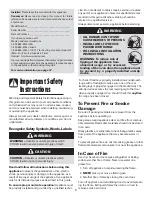 Preview for 2 page of Maytag Precision Touch Control 700 Use And Care Manual