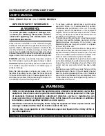 Предварительный просмотр 1 страницы Maytag PSA1BG User Manual