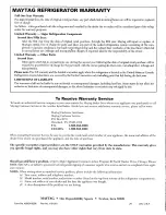 Preview for 16 page of Maytag RSW2200 Use & Care Manual