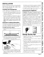 Preview for 1 page of Maytag RSW22E0CAE/DM35A User Manual