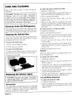 Preview for 12 page of Maytag RSW22E0CAE/DM35A User Manual