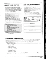 Preview for 2 page of Maytag RTD21A Use And Care Manual