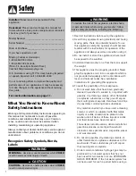 Preview for 2 page of Maytag SAV2555 Use & Care Manual