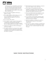 Preview for 3 page of Maytag SAV4655EWQ Use & Care Manual