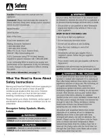 Preview for 2 page of Maytag SDE515DAWW Use & Care Manual