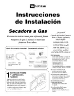 Preview for 13 page of Maytag SDG2606AWW Installation Instructions Manual