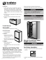 Preview for 8 page of Maytag SOV026TB Use And Care Manual