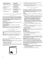 Preview for 6 page of Maytag T1WG2 User Instructions