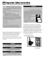 Preview for 2 page of Maytag Top Freezer Refridgerator Use & Care Manual