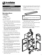 Preview for 5 page of Maytag Top Freezer Refrigerator Use & Care Manual