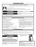 Preview for 2 page of Maytag UKF8001AXX-200 User Instructions