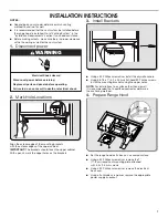 Предварительный просмотр 7 страницы Maytag UXT2030ADW Installation Instructions And Use & Care Manual