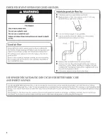 Preview for 4 page of Maytag W10096990A Use & Care Manual